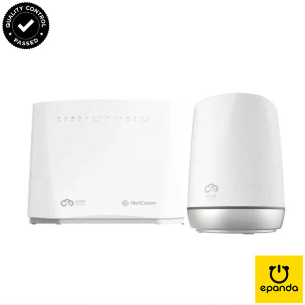 netcomm nf20mesh gateway with ns-02 cloudmesh satellite wi-fi 6 extender