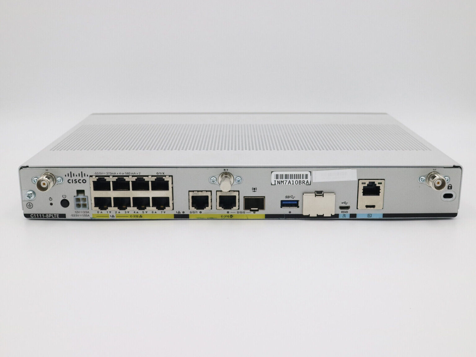 Cisco C1111-8PLTELA ISR 4G LTE, ISR-1100-POE4, 150W PoE PSU, Security ...