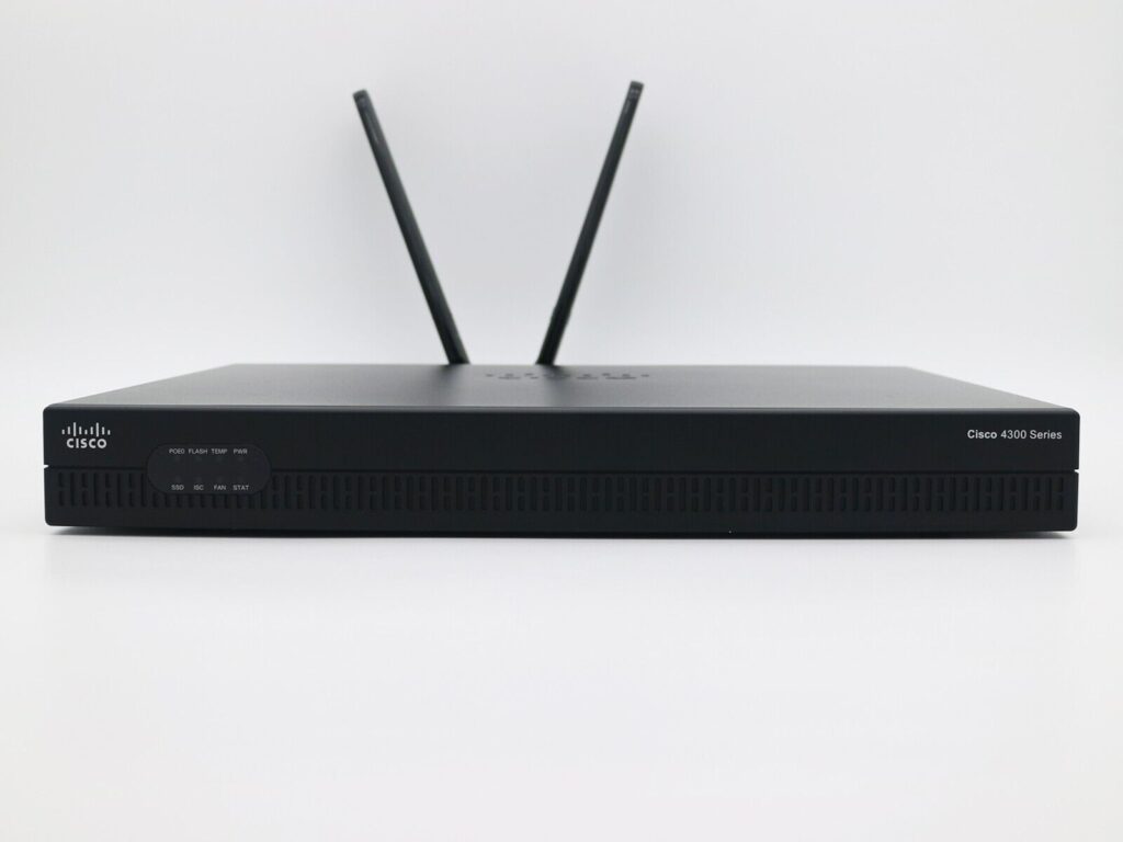 Cisco ISR4321-AX/K9 with NIM-4G-LTE-GA Module, Permanent License ...