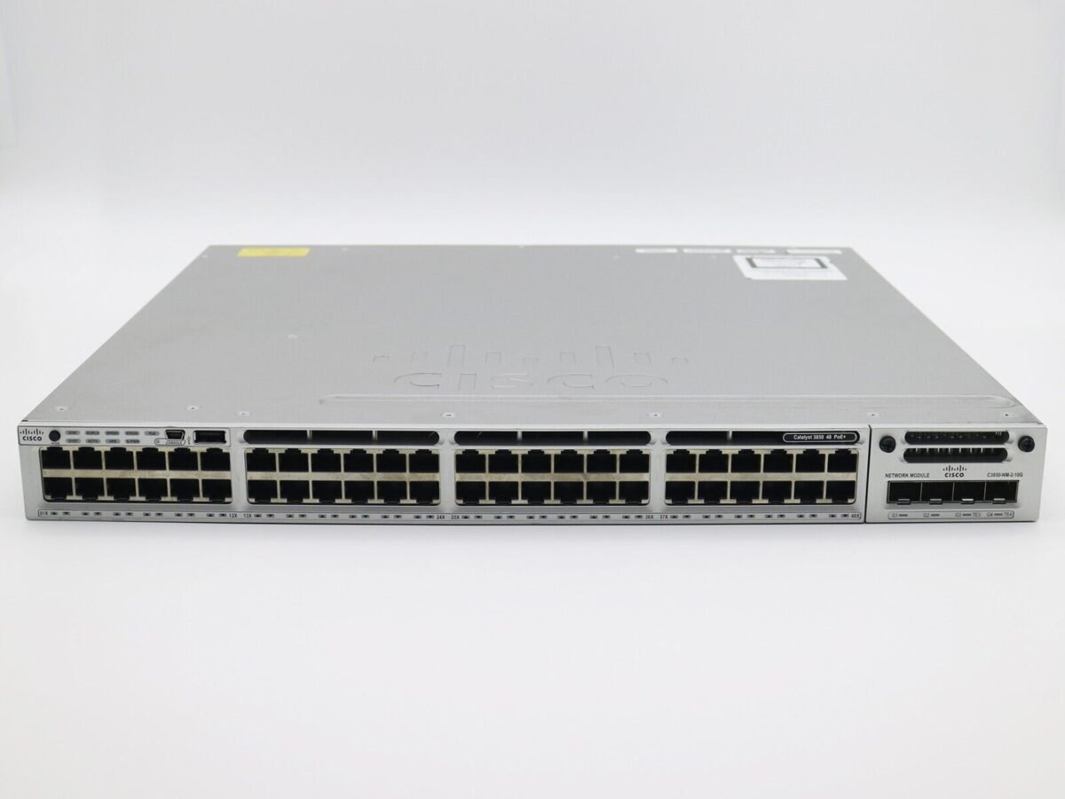 cisco ws c3850 48f s poe 1100wac layer3 c3850 nm 2 10g unclaimed 1y wty 296249099753 2