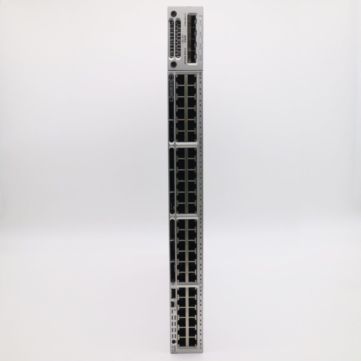 cisco ws c3850 48p l poe 2x715wac with c3850 nm 4 1g clean sn 1y wty 296249671935 6