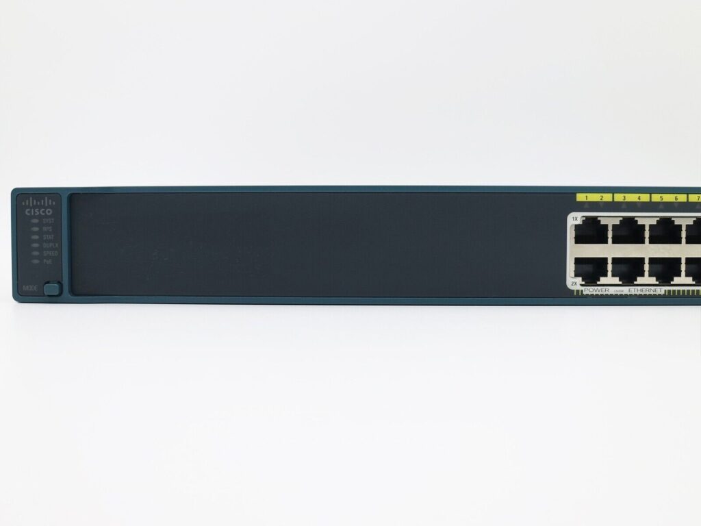 Cisco Catalyst 2960 Plus WS-C2960+24PC-L 24 10/100 PoE Layer 2 Ethernet ...