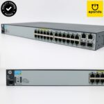 HPE J9624A HP-2620-24-PPoE+ PoE+ 128W Layer 3 Managed Switch, 1Y-Warranty