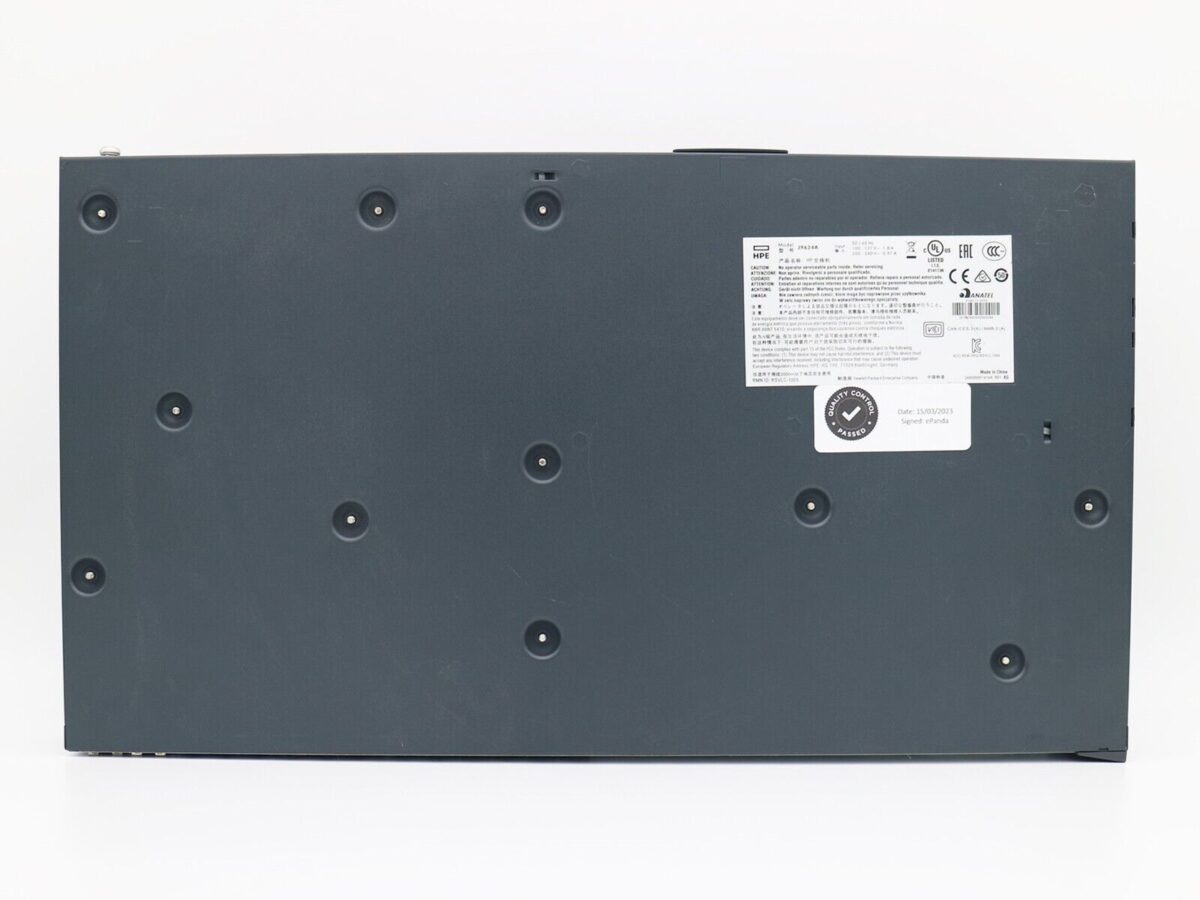 hpe j9624a hp-2620-24-ppoe+ poe+ 128w layer 3 managed switch, 1y-warranty - image 8