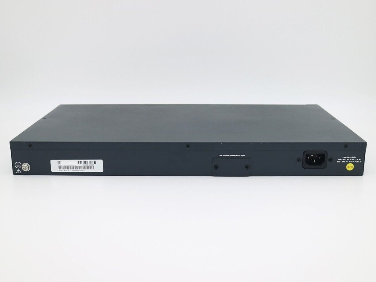 hpe j9624a hp-2620-24-ppoe+ poe+ 128w layer 3 managed switch, 1y-warranty - image 9