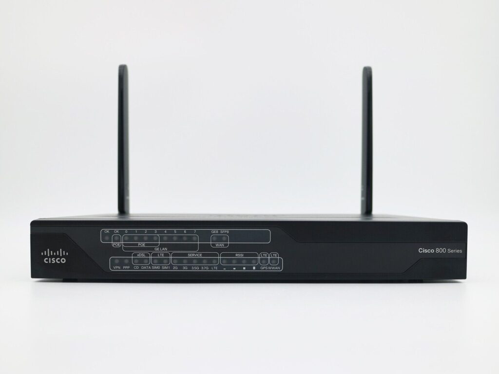 Cisco C897VAG-LTE-LA-K9 8xGE VDSL Dual SIM 4G LTE 2.5 ISR License ...